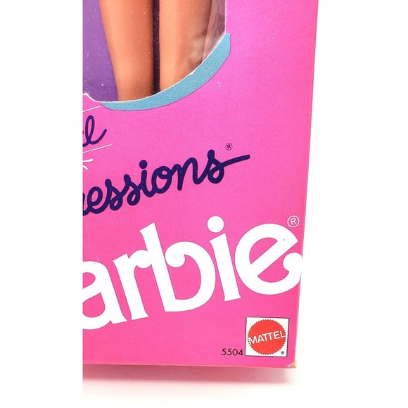 NRFB Barbie Special Expressions Woolworth's Special Limited 1990 Mattel #5504 - Picture 9 of 12